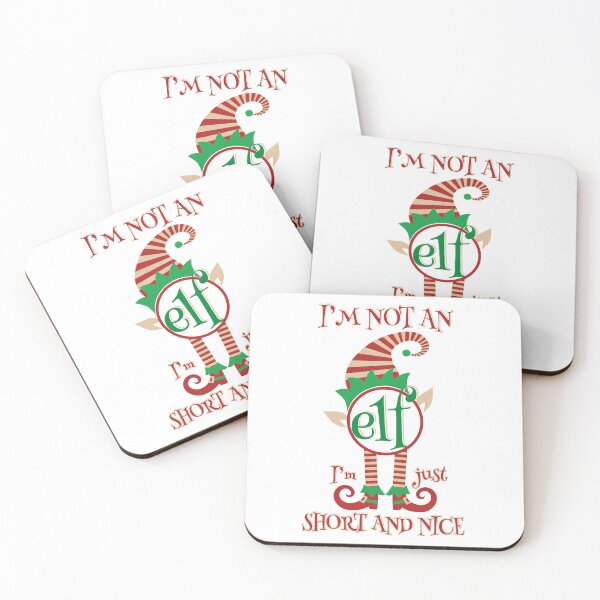 Item preview, Christmas Gift - I'm not an Elf, I'm just Short and Nice (WHITE) designed and sold by zicutza.