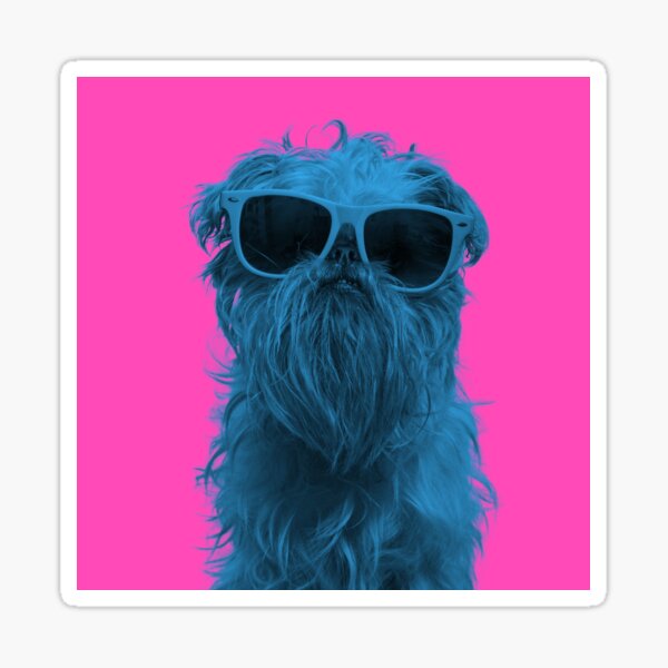 Artikelvorschau, Cooler Hund mit Brille entworfen und verkauft von Gamicnum.