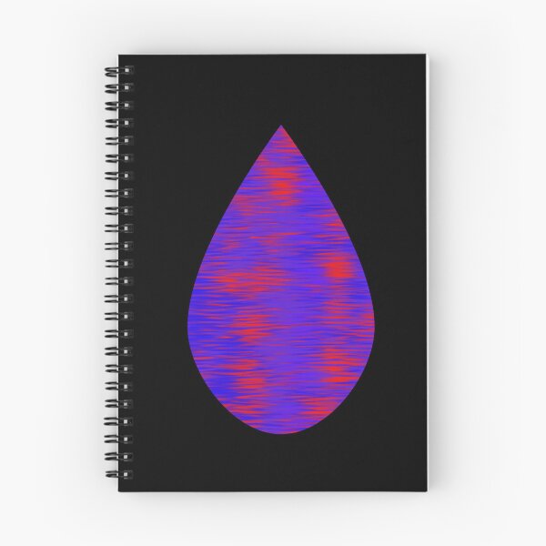 Item preview, Blue, Red, & Purple Water Pattern designed and sold by rainestore.