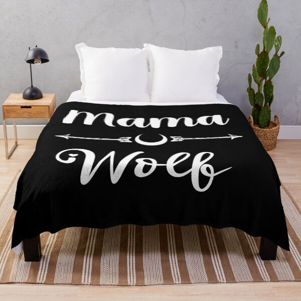 Item preview, mama wolf mother mom family love woman designed and sold by la-petite-folie.