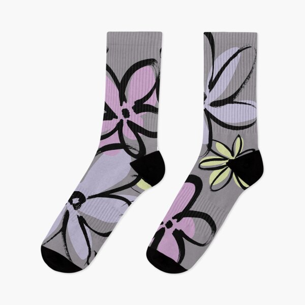 Item preview, Purple Scribble Flowers designed and sold by Janet Broesch.