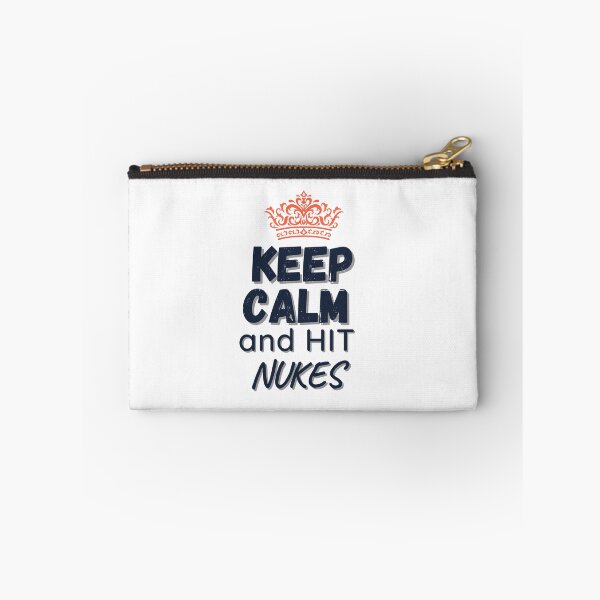 Item preview, Keep Calm And Hit Nukes Essential T-Shirt designed and sold by redpalaceark.