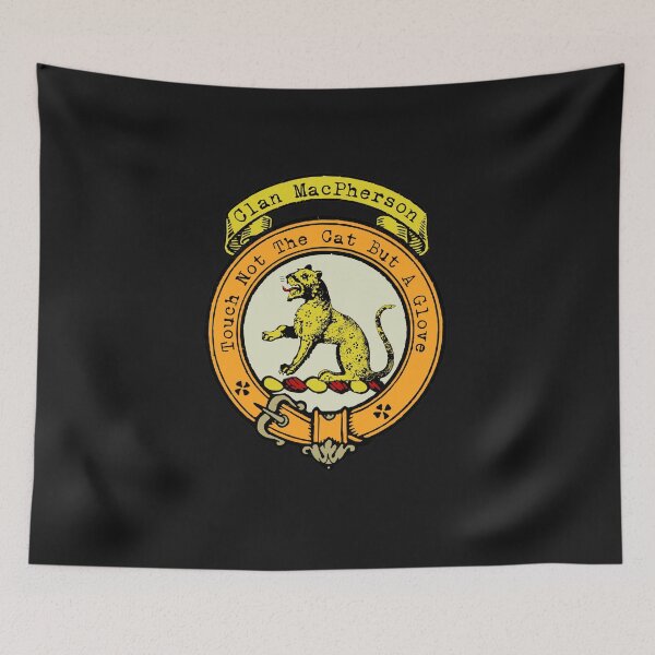 Item preview, Clan MacPherson Scottish Clan Surname crest designed and sold by BagTown Clans.