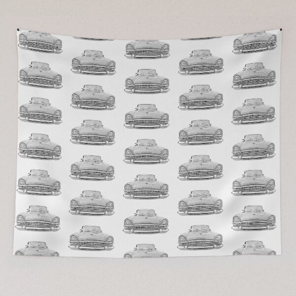 Item preview, Packard Patrician 1950s American classic car monochrome designed and sold by soitwouldseem.