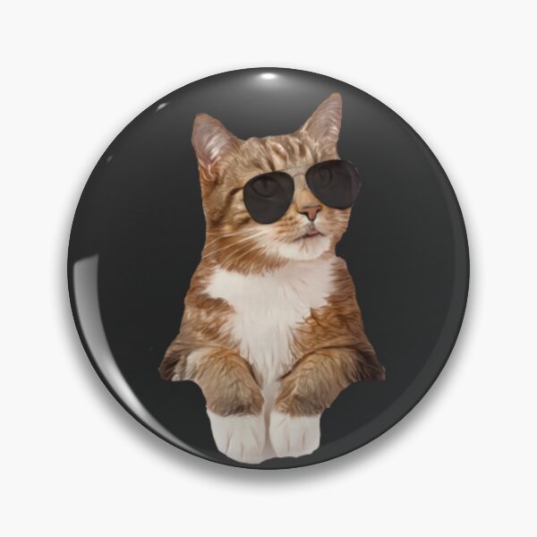 Artikelvorschau, Braune Katze mit Specs entworfen und verkauft von CatwithSpecs.