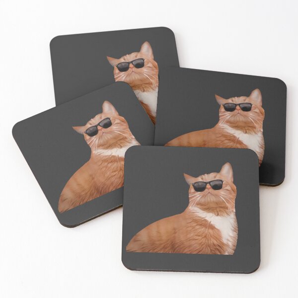 Item preview, Brown Cat with Specs designed and sold by CatwithSpecs.