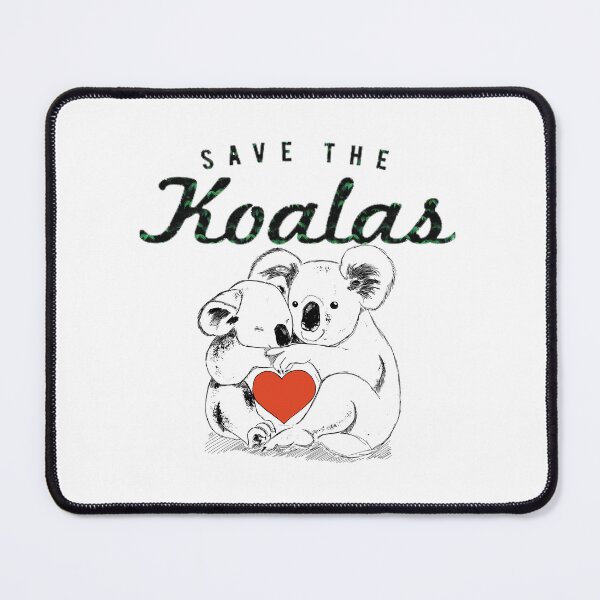 Item preview, Save the koalas hats, save the koalas shirts, save the koalas phone cases, save the koalas dress, save the koalas backpack, save the koalas shirts for lovers koala designed and sold by Poussyarts.
