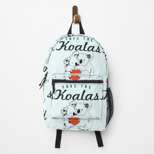 Item preview,  Save the koalas hats, save the koalas shirts, save the koalas phone cases, save the koalas dress, save the koalas backpack, save the koalas shirts for lovers koala  designed and sold by Poussyarts.