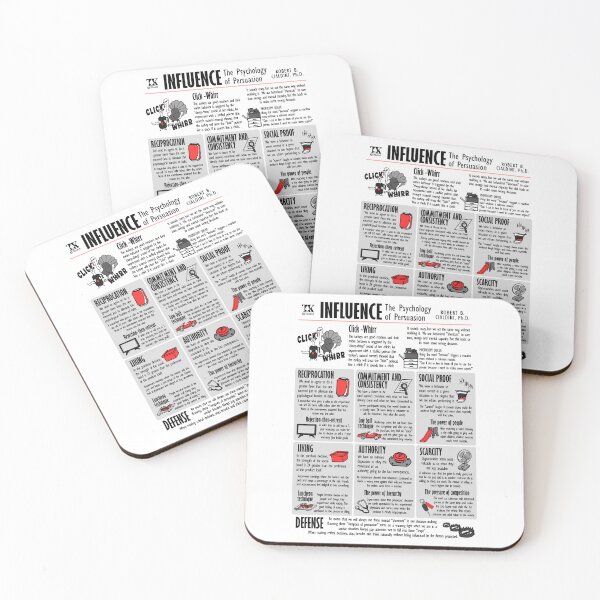 Item preview, Visual Book Influence (Robert Cialdini) designed and sold by TKsuited.