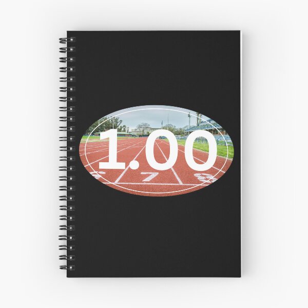 Item preview, On the Track, 1 Mile - White designed and sold by LatterDaze.