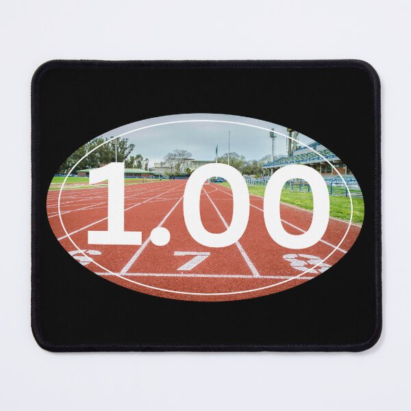 Item preview, On the Track, 1 Mile - White designed and sold by LatterDaze.