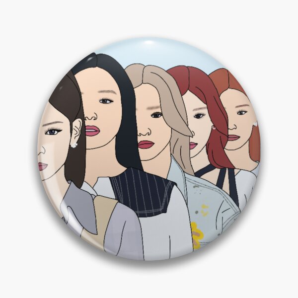 Item preview, Itzy Group Photo Drawing designed and sold by pamelairene.