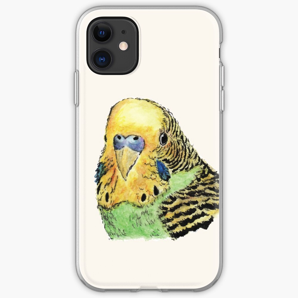Prettyboy the Green Parakeet iPhone Case & Cover