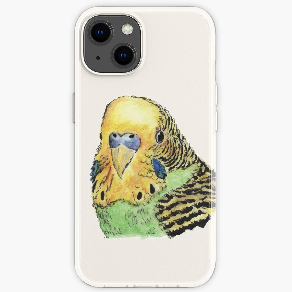 Prettyboy the Green Parakeet iPhone Case