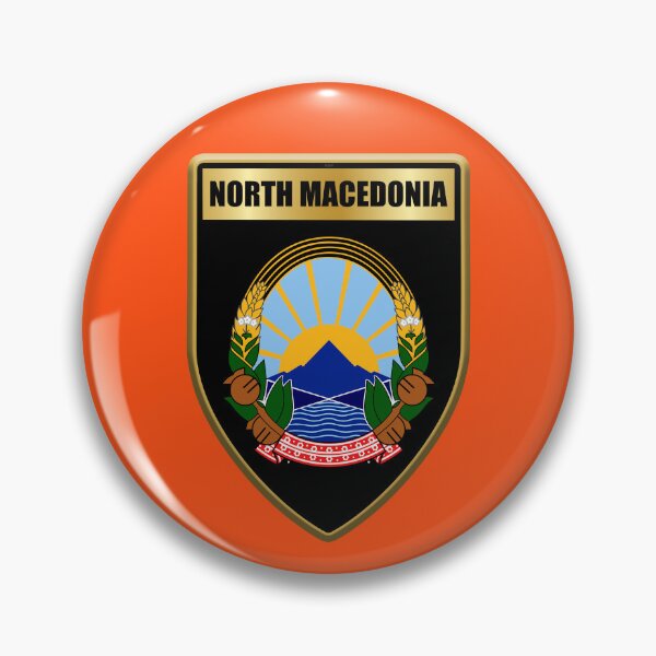 Item preview, NORTH MACEDONIA Gifts, Masks, Stickers & Products (9) designed and sold by mpodger.