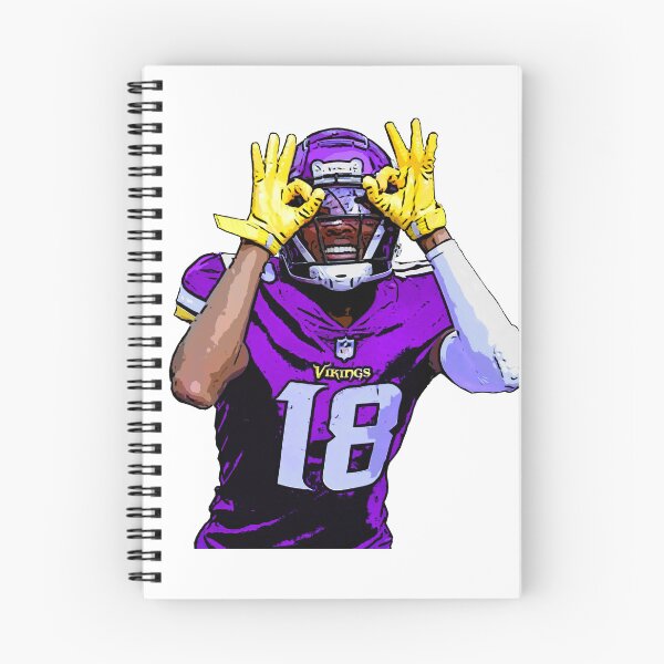 Item preview, Justin Jefferson Griddy Dance Print designed and sold by U-Imaginations.