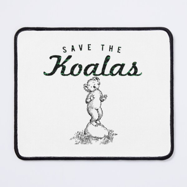 Item preview, Save the koalas hats, save the koalas shirts, save the koalas phone cases, save the koalas dress, save the koalas backpack, save the koalas shirts for lovers koala designed and sold by Poussyarts.