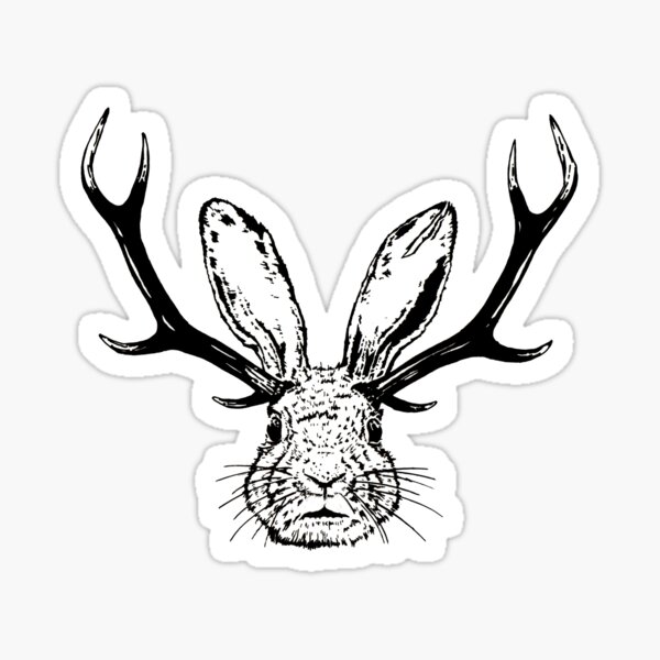 Item preview, Jackelope designed and sold by happynerdyshirt.