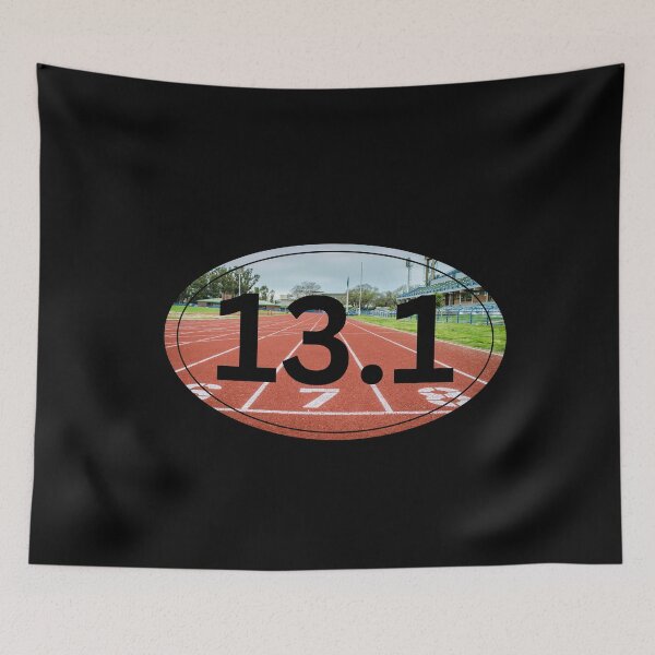 Item preview, On the Track, Half Marathon 13.1 - Black designed and sold by LatterDaze.