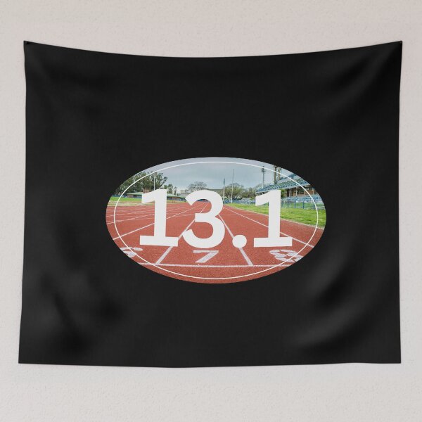 Item preview, On the Track, Half Marathon 13.1 - White designed and sold by LatterDaze.