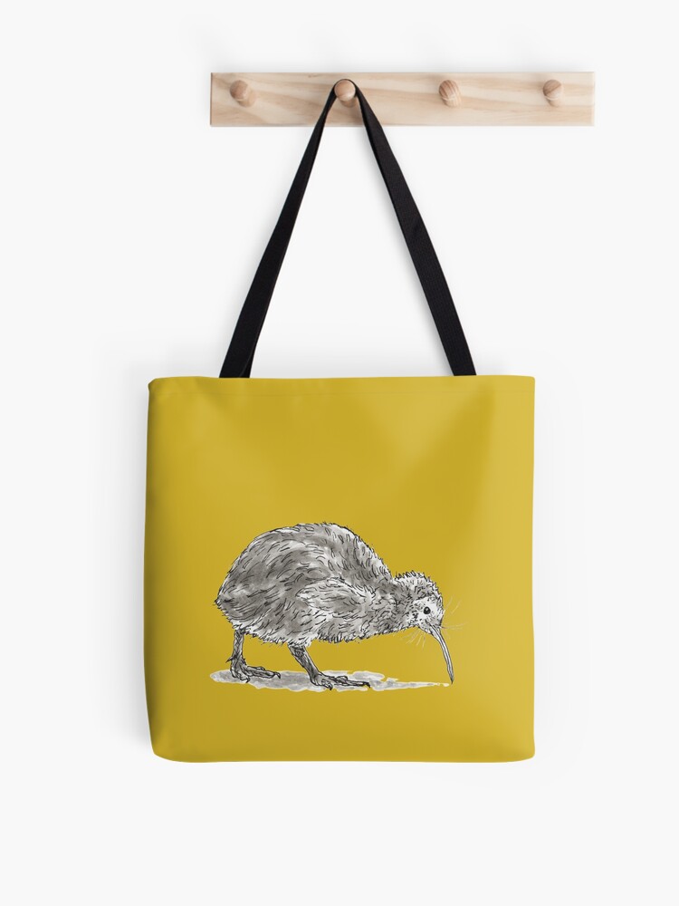 Thumbnail 1 of 2, Tote Bag, Kiwi Bird designed and sold by dmtab.