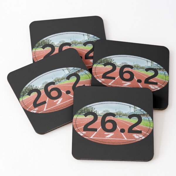 Item preview, On the Track, Marathon 26.2 - Black designed and sold by LatterDaze.