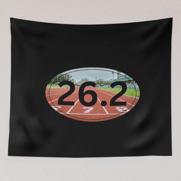 Item preview, On the Track, Marathon 26.2 - Black designed and sold by LatterDaze.