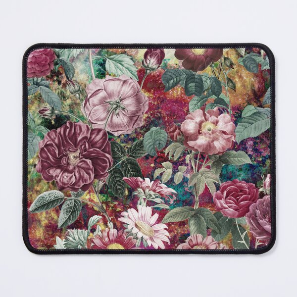 Item preview, Stylish Vintage floral pattern heaven, plants pattern, botanical illustration, multicoloured red floral designed and sold by ZeinabTaha.