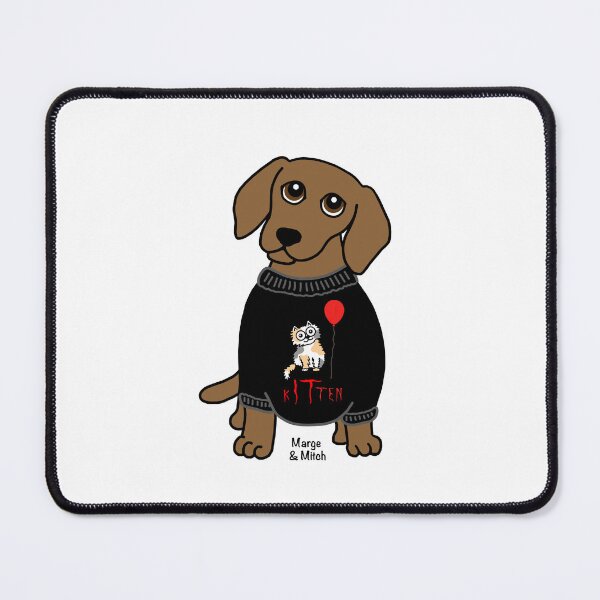 Item preview, Cute Dachshund Sausage Dog KITten Jumper  designed and sold by Scat the cat.
