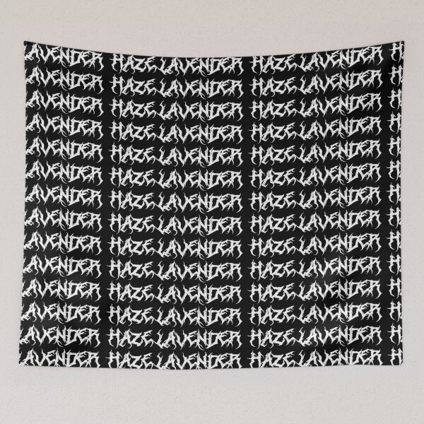 Item preview, LAVENDER HAZE HEAVY METAL LOGO EDIT designed and sold by sarascoprox.