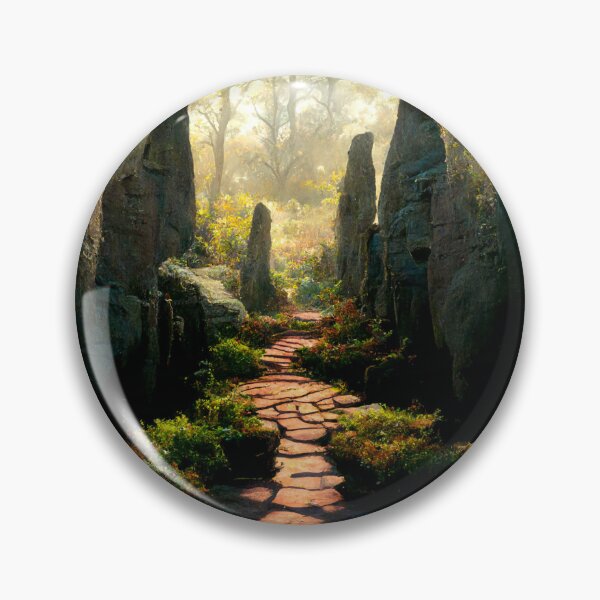 Item preview, Dark pathway to a deep forest | Fantasy Art designed and sold by LenaKiagia.