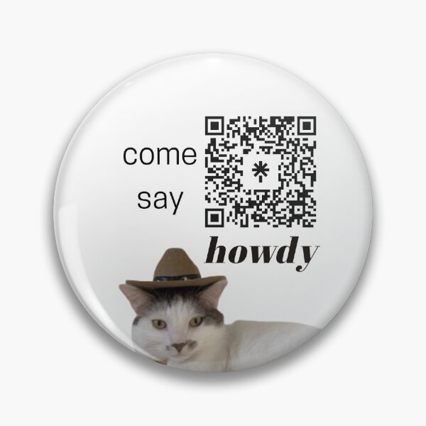 Item preview, come say howdy lieu qr designed and sold by sootysnoot.