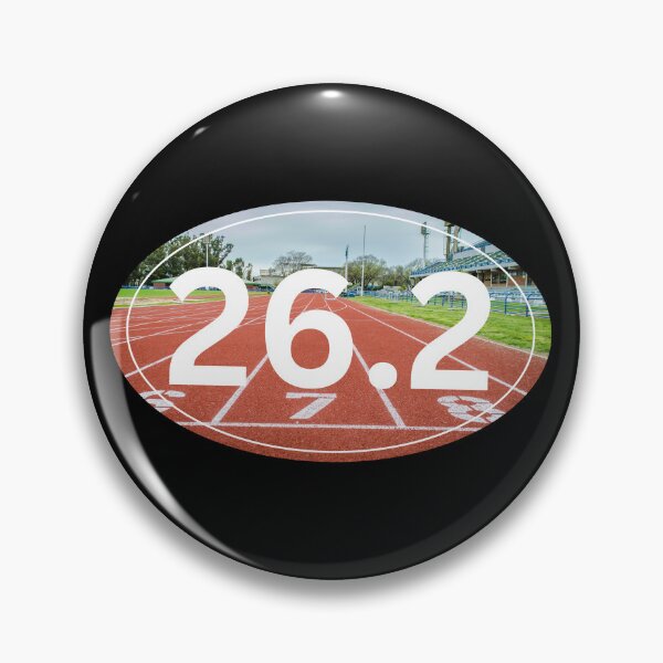 Item preview, On the Track, Marathon 26.2 - White designed and sold by LatterDaze.