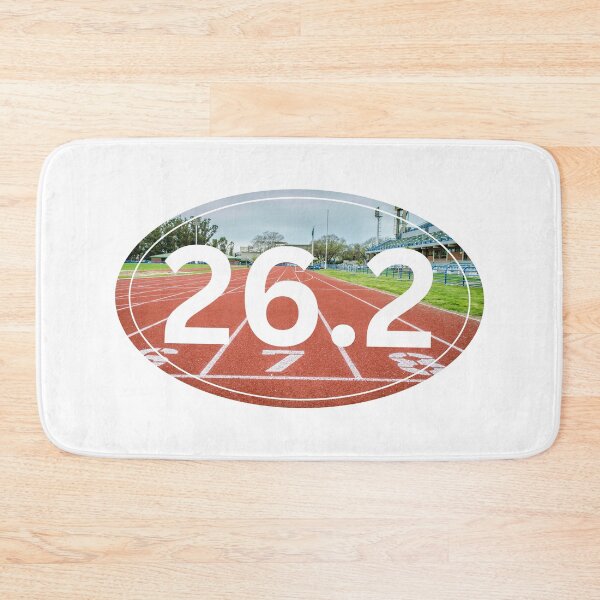 Item preview, On the Track, Marathon 26.2 - White designed and sold by LatterDaze.