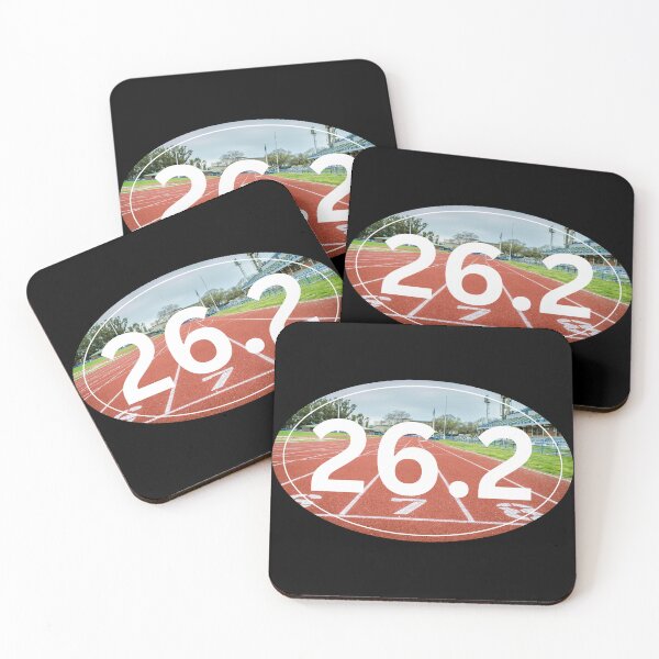 Item preview, On the Track, Marathon 26.2 - White designed and sold by LatterDaze.
