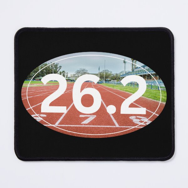 Item preview, On the Track, Marathon 26.2 - White designed and sold by LatterDaze.