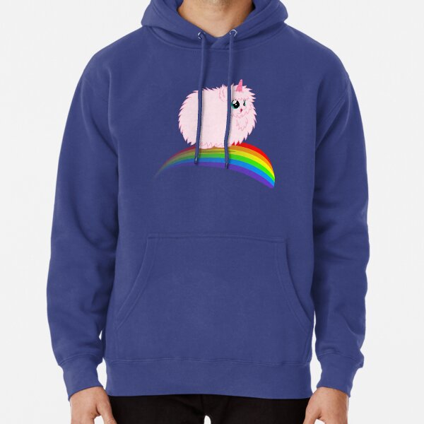 Youth Hoodie Unicorn Rainbow Long Sleeve Fleece Pullover Hoody Sweatshirt