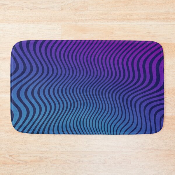 Item preview, Abstract wave blue and purple designed and sold by Anothermyth.
