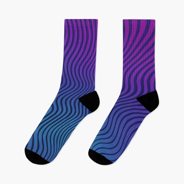 Item preview, Abstract wave blue and purple designed and sold by Anothermyth.