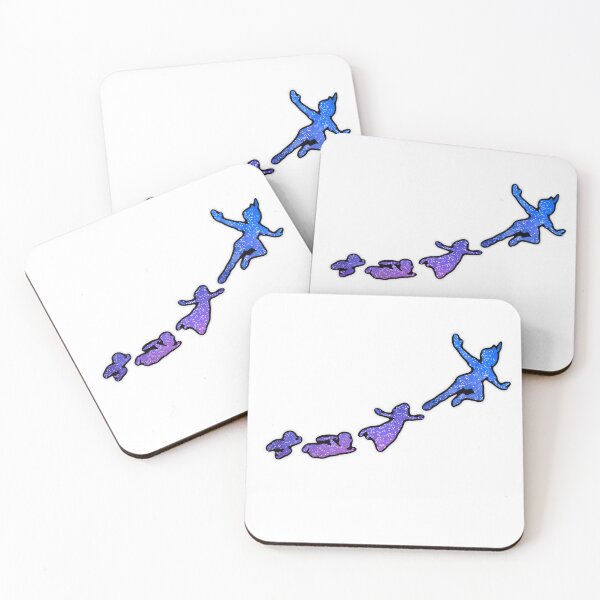 Item preview, WDW Neverland Peter Flying Galaxy Sticker designed and sold by Brooke’s Broadway Stickers.