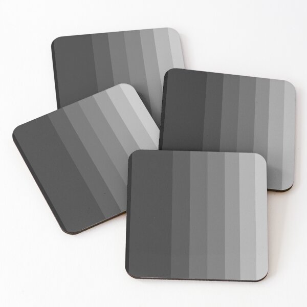 Item preview, Greyscale Ombré stripes  designed and sold by Marissa’s Digital Illustrations.
