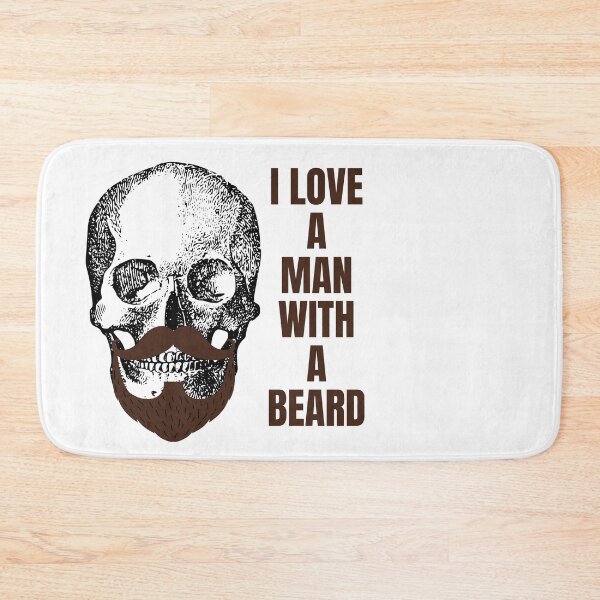 Item preview, I Love A Man With A Beard designed and sold by Salva-Shop.