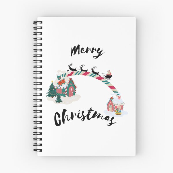 Item preview, Merry Christmas Santa sleight and reindeer over chimney. designed and sold by LittlethingsbyE.
