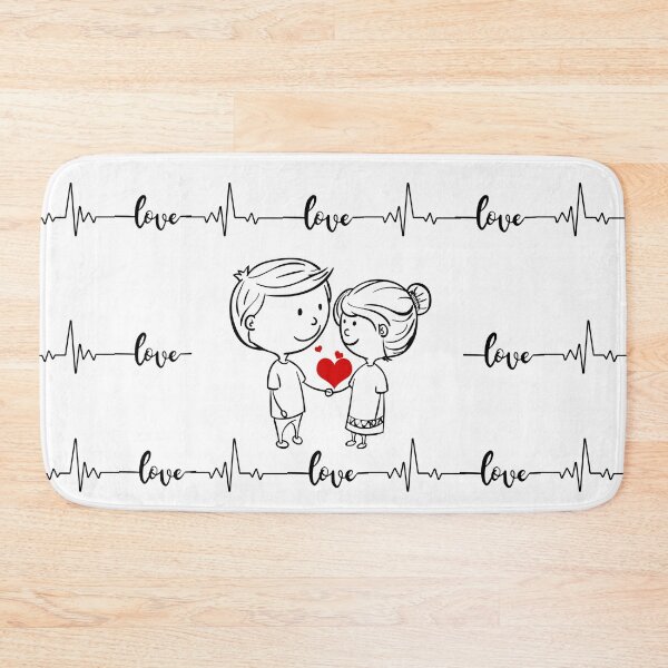 Item preview, cute lovers- heart rhythm of love designed and sold by Passacagliabusra.