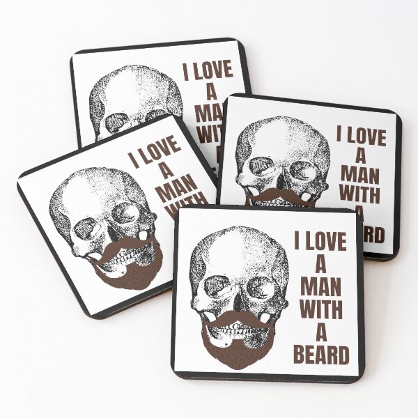 Item preview, I Love A Man With A Beard designed and sold by Salva-Shop.