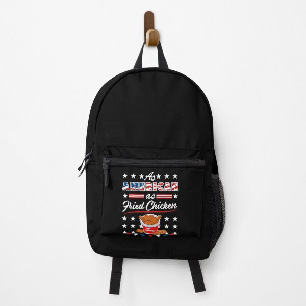 Item preview, As American As Fried Chicken Funny USA 4th of July Patriotic designed and sold by SuperFreshArt.