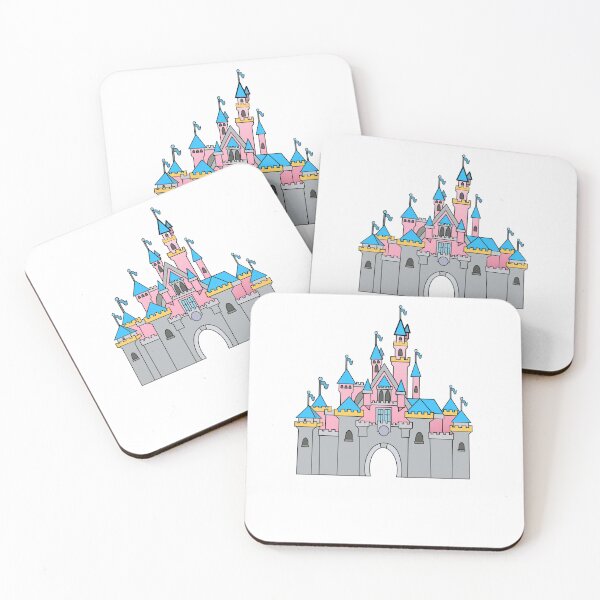 Item preview, WDW Pink Castle Sticker designed and sold by Brooke’s Broadway Stickers.