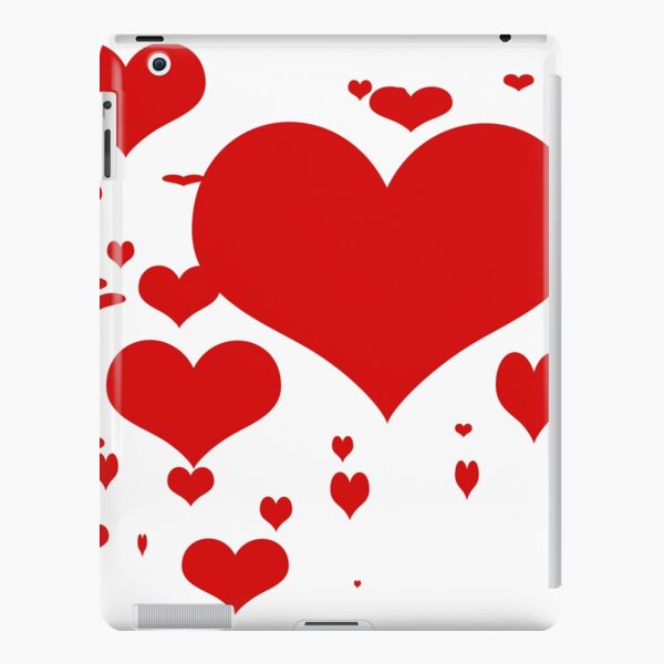 Red hearts for love pattern iPad Snap Case