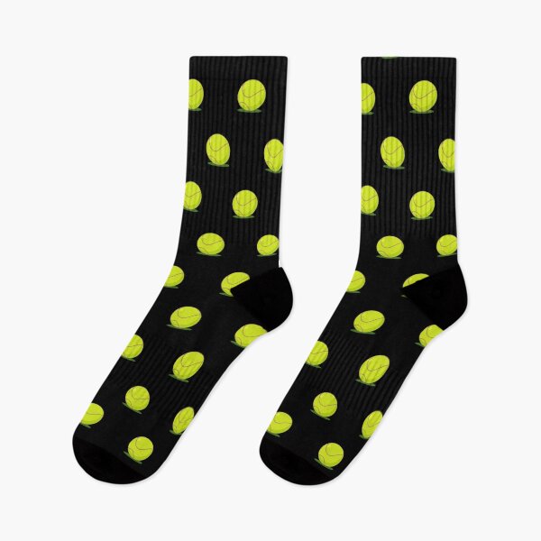 Item preview, Tennis Ball Pattern: Black designed and sold by OutofFocusShop.