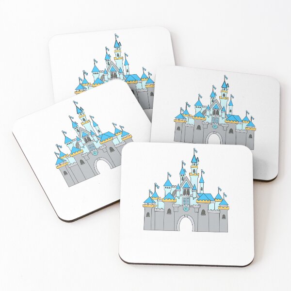 Item preview, WDW Blue Castle Sticker designed and sold by Brooke’s Broadway Stickers.